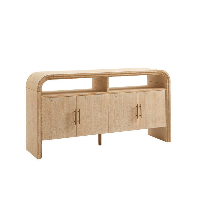 Dusklia - Alora 4 Door Sideboard - Washed Wood