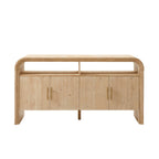 Dusklia - Alora 4 Door Sideboard - Washed Wood