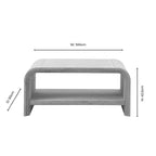 Dusklia - Alora Coffee Table - Washed Wood