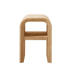 Dusklia - Alora Side Table- Washed Wood