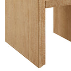 Dusklia - Alora Side Table- Washed Wood