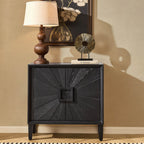 Dusklia - Amaya Ash 2 Door Sideboard - Black