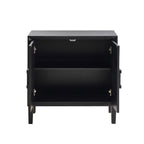 Dusklia - Amaya Ash 2 Door Sideboard - Black