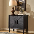 Dusklia - Amaya Ash 2 Door Sideboard - Black
