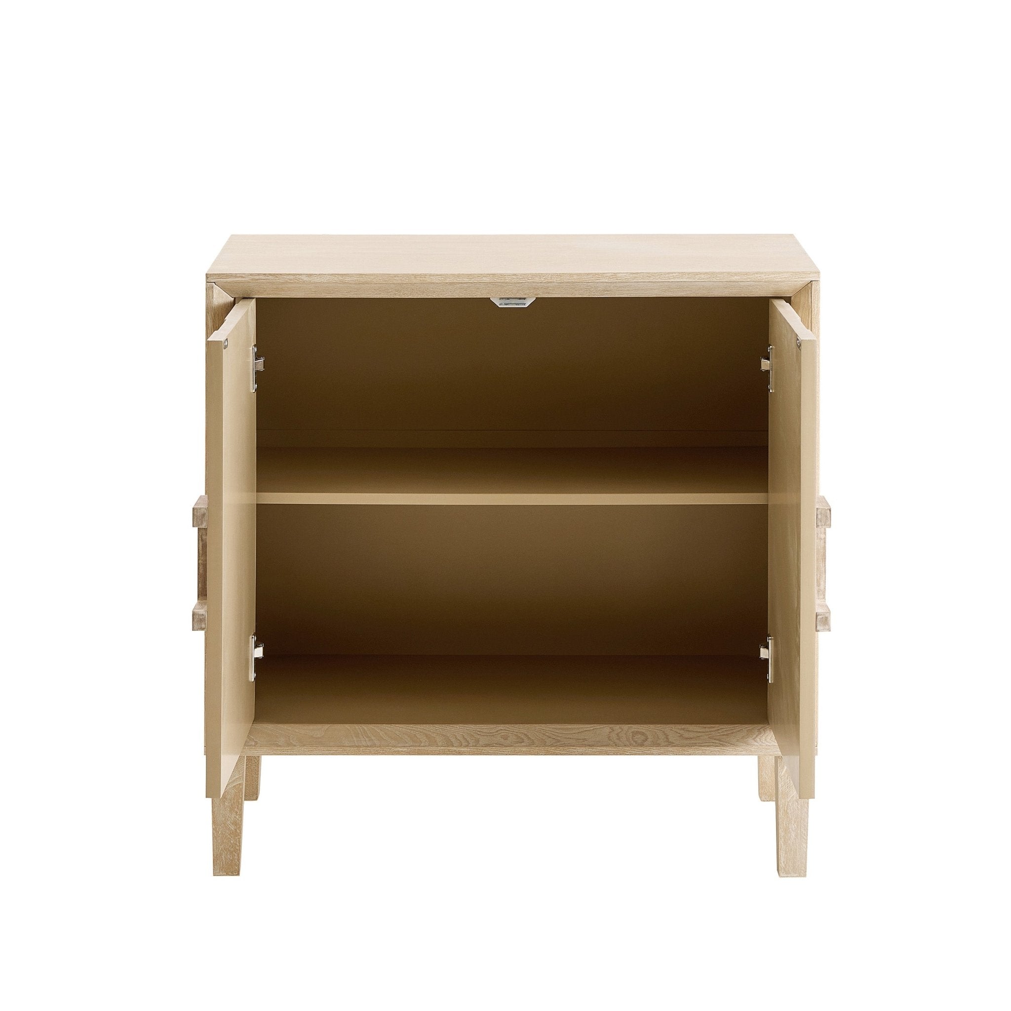 Dusklia - Amaya Ash 2 Door Sideboard - Light Wood