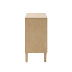 Dusklia - Amaya Ash 2 Door Sideboard - Light Wood