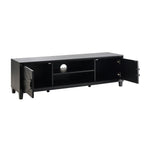 Dusklia - Amaya Ash Tv Unit for TVs up to 65 - Black