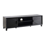 Dusklia - Amaya Ash Tv Unit for TVs up to 65 - Black