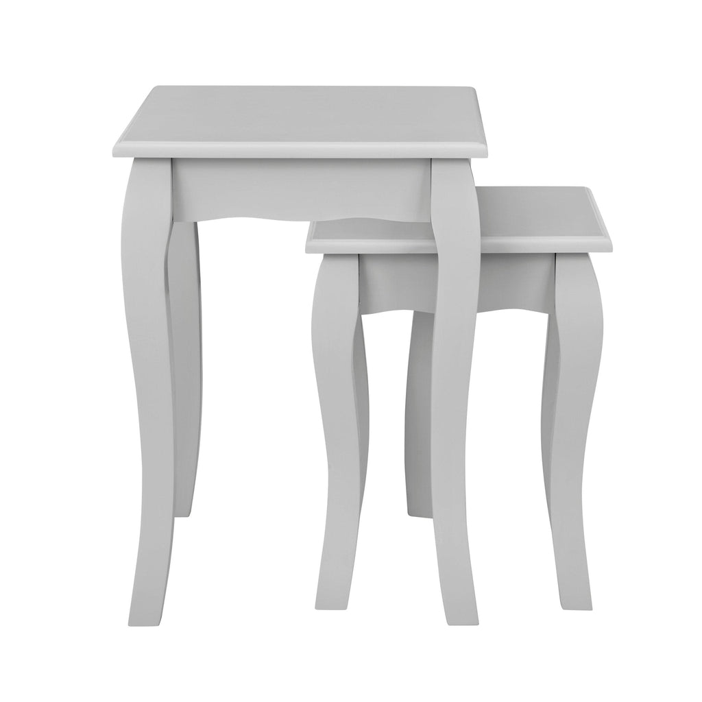 Dusklia - Amelie 3 Piece Living Room Furniture Set - Light Grey