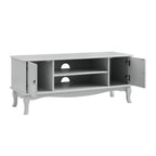 Dusklia - Amelie 3 Piece Living Room Furniture Set - Light Grey