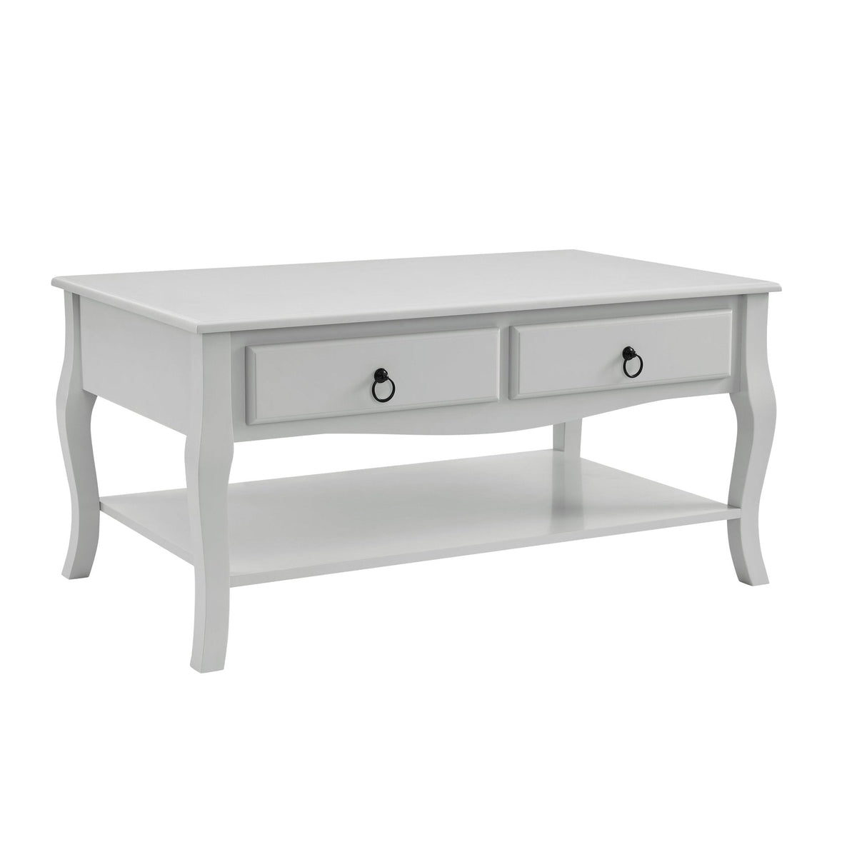Dusklia - Amelie 3 Piece Living Room Furniture Set - Light Grey
