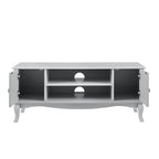 Dusklia - Amelie 3 Piece Living Room Furniture Set - Light Grey