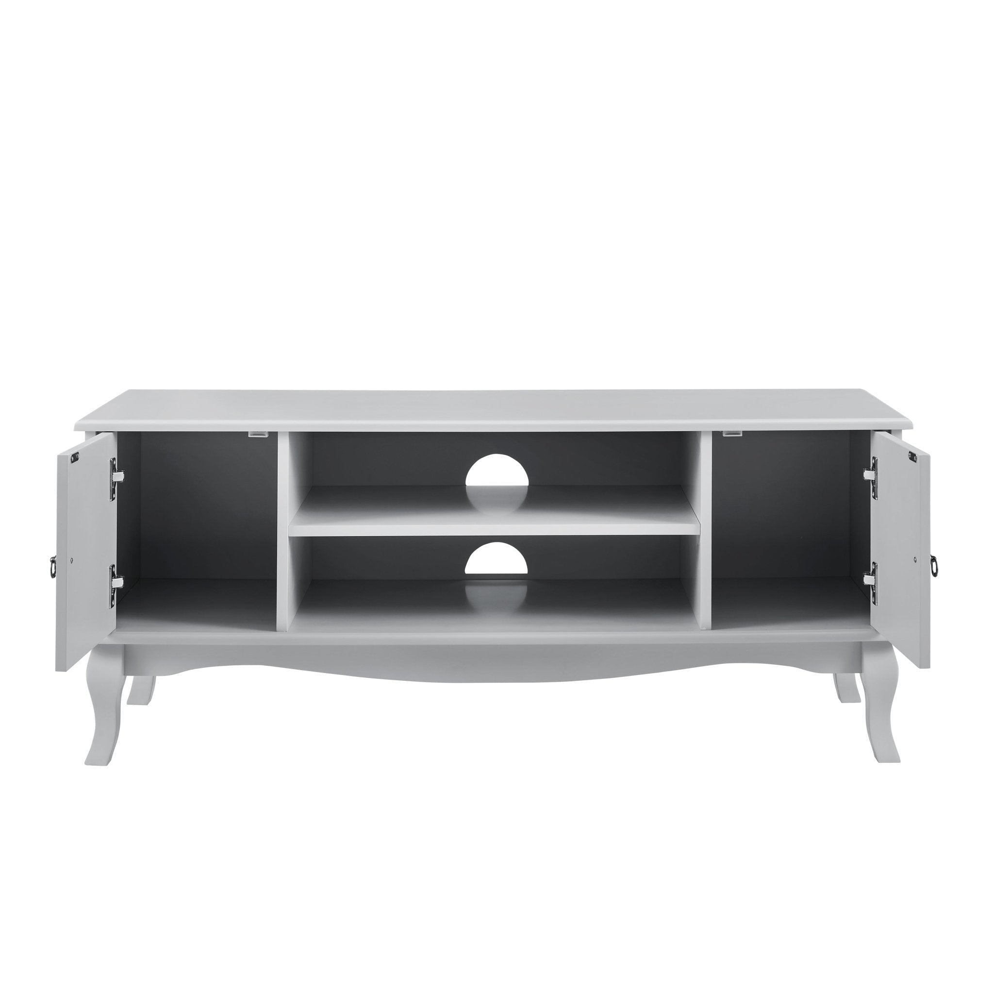 Dusklia - Amelie 3 Piece Living Room Furniture Set - Light Grey