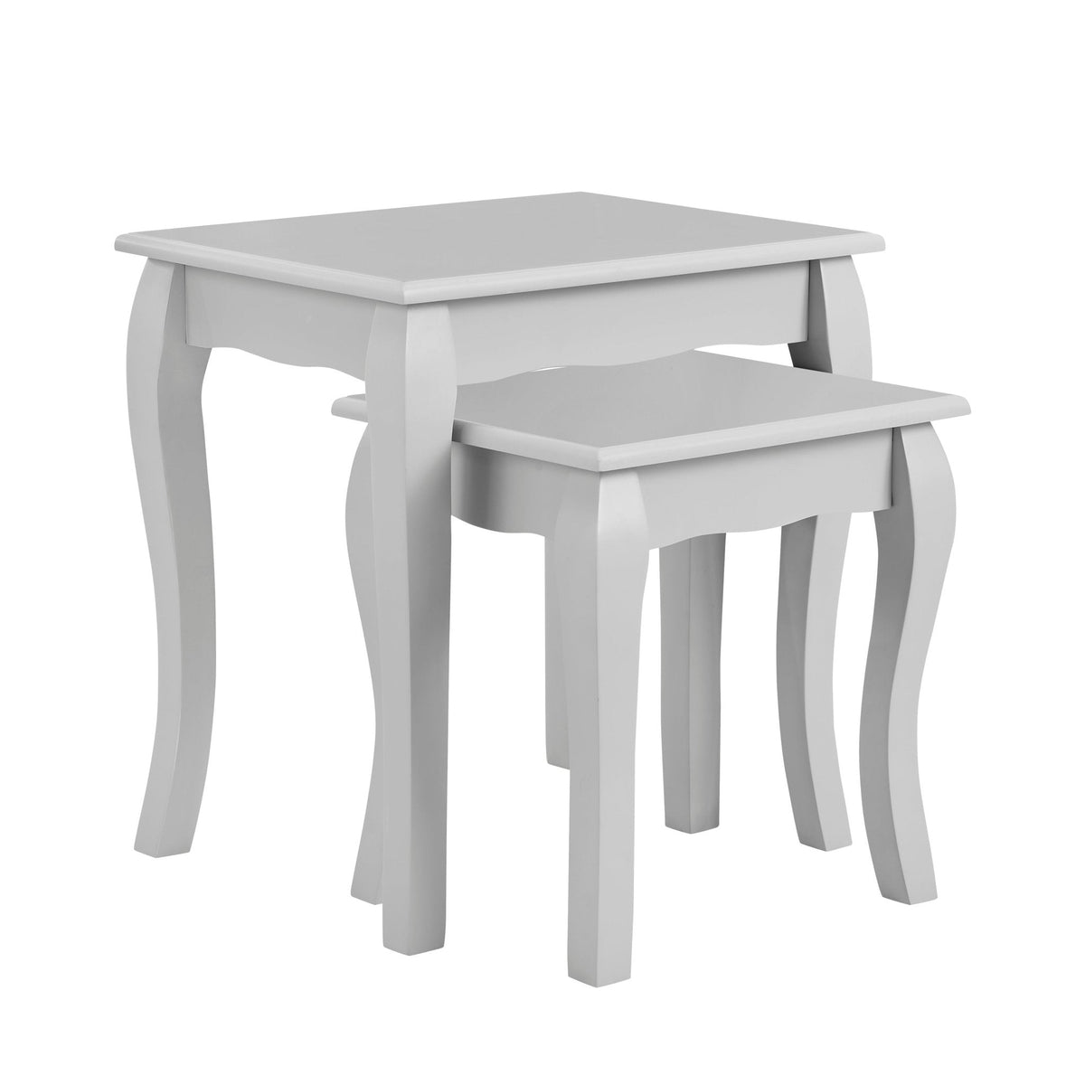 Dusklia - Amelie 3 Piece Living Room Furniture Set - Light Grey