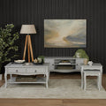 Dusklia - Amelie 3 Piece Living Room Furniture Set - Light Grey