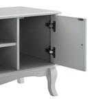Dusklia - Amelie 3 Piece Living Room Furniture Set - Light Grey