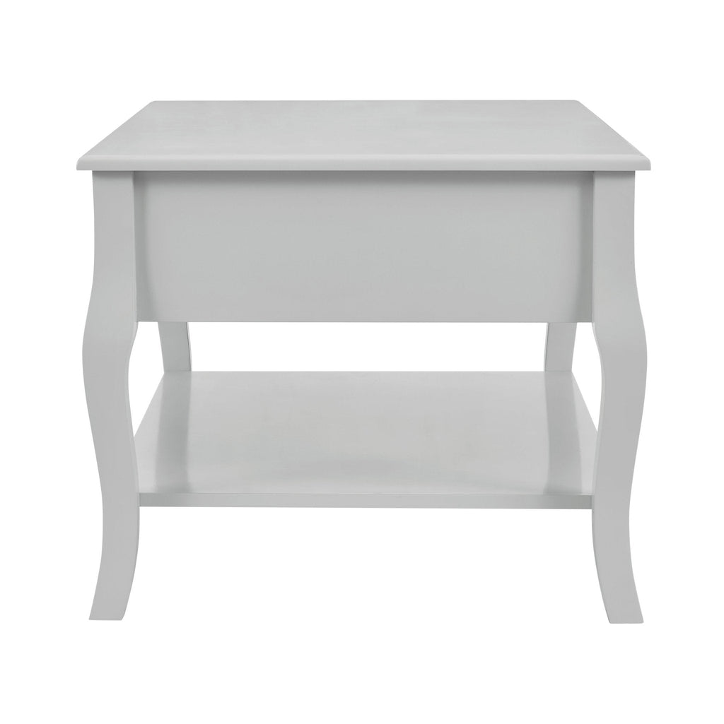 Dusklia - Amelie 3 Piece Living Room Furniture Set - Light Grey