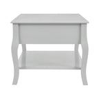 Dusklia - Amelie 3 Piece Living Room Furniture Set - Light Grey