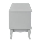 Dusklia - Amelie 3 Piece Living Room Furniture Set - Light Grey