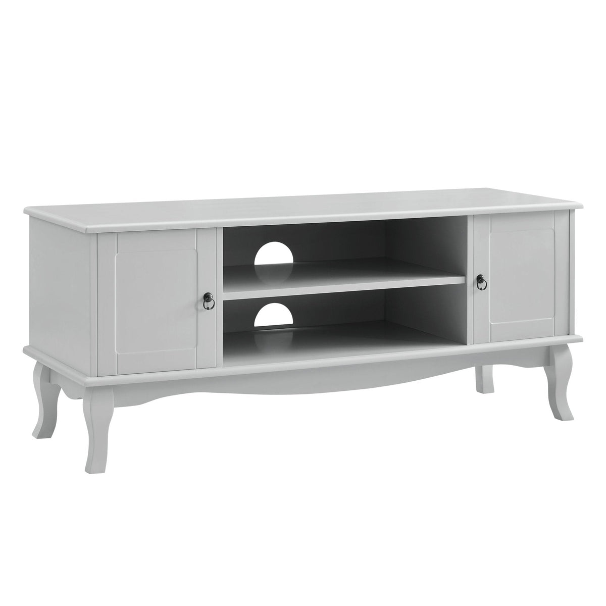 Dusklia - Amelie 3 Piece Living Room Furniture Set - Light Grey
