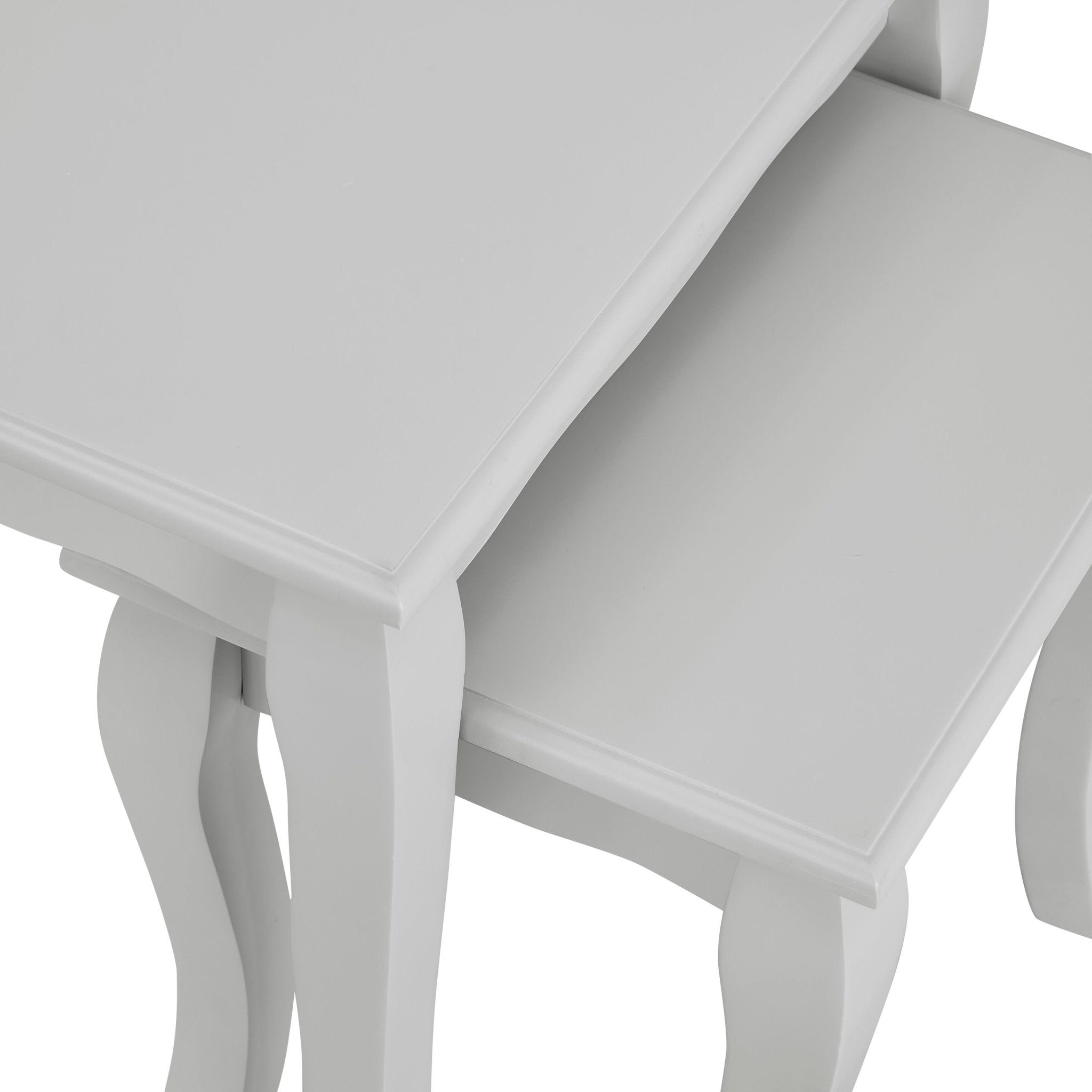Dusklia - Amelie 3 Piece Living Room Furniture Set - Light Grey