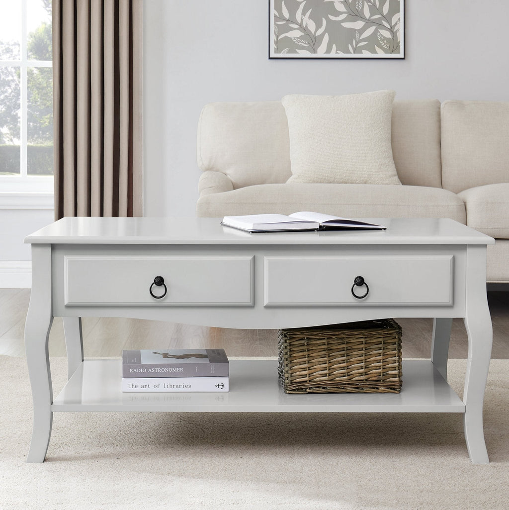 Dusklia - Amelie Coffee Table -  Light Grey
