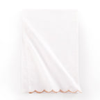 Dusklia - Amor Scallop Edge Table Runner - Pink Sand