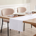 Dusklia - Amor Scallop Edge Table Runner - Pink Sand