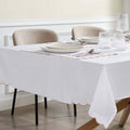 Dusklia - Amor Scallop Edge Tablecloth - Pink Sand