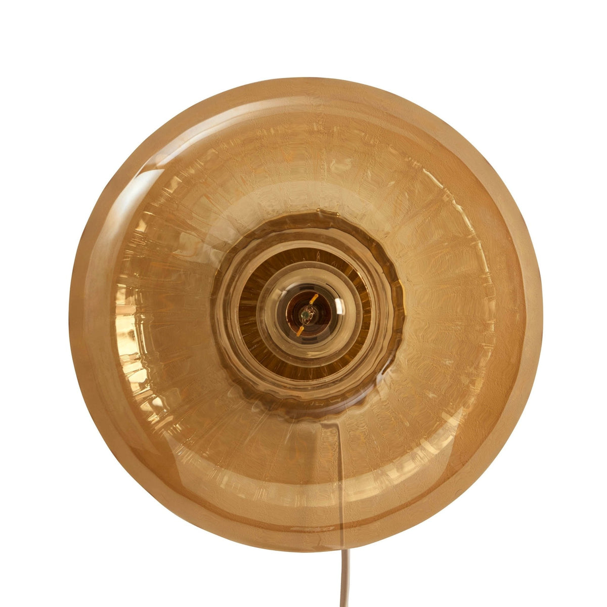 Dusklia - Anillo Glass Ring Wall Light - Amber
