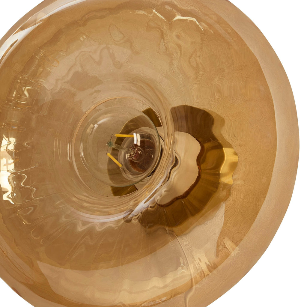 Dusklia - Anillo Glass Ring Wall Light - Amber
