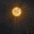 Dusklia - Anillo Glass Ring Wall Light - Amber