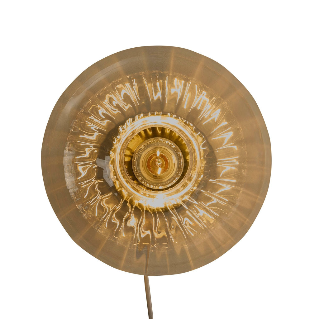 Dusklia - Anillo Glass Ring Wall Light - Clear