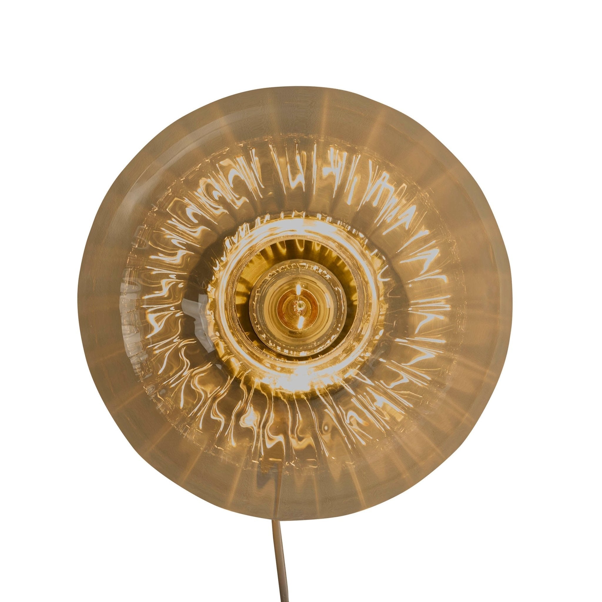 Dusklia - Anillo Glass Ring Wall Light - Clear