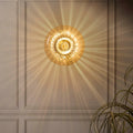 Dusklia - Anillo Glass Ring Wall Light - Clear