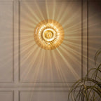 Dusklia - Anillo Glass Ring Wall Light - Clear