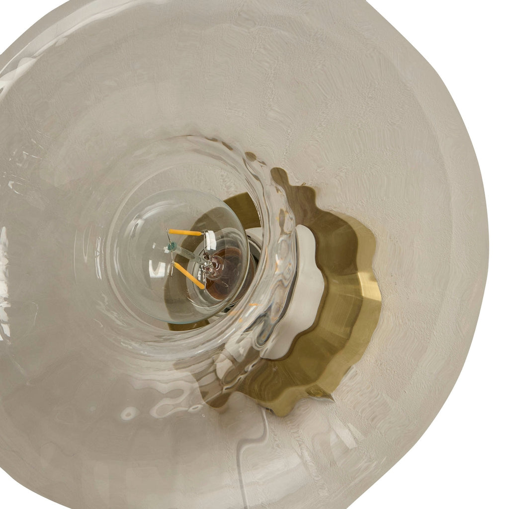 Dusklia - Anillo Glass Ring Wall Light - Clear