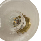 Dusklia - Anillo Glass Ring Wall Light - Clear