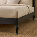 Dusklia - Annecy Rattan Bed Frame - Black