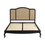 Dusklia - Annecy Rattan Bed Frame - Black