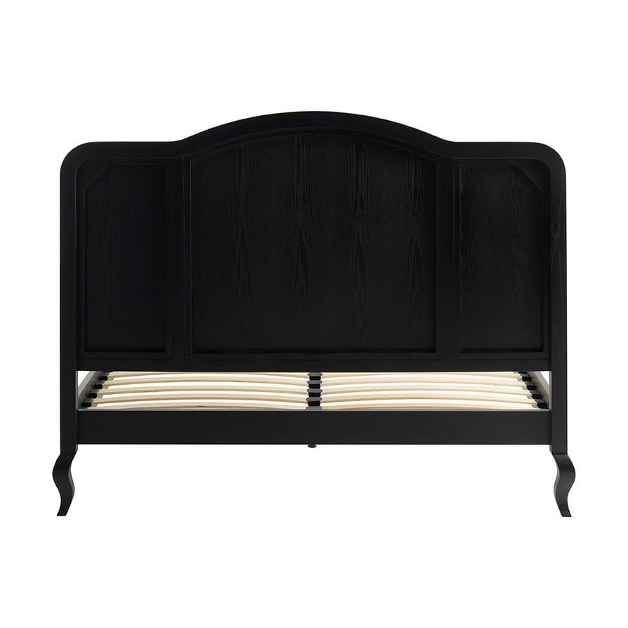 Dusklia - Annecy Rattan Bed Frame - Black