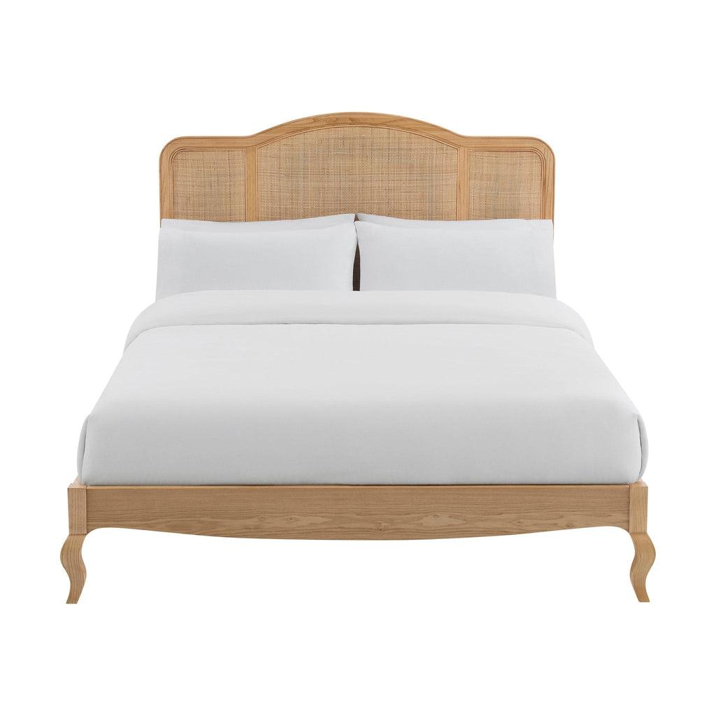 Dusklia - Annecy Rattan Bed Frame - Natural
