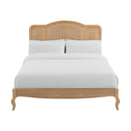 Dusklia - Annecy Rattan Bed Frame - Natural