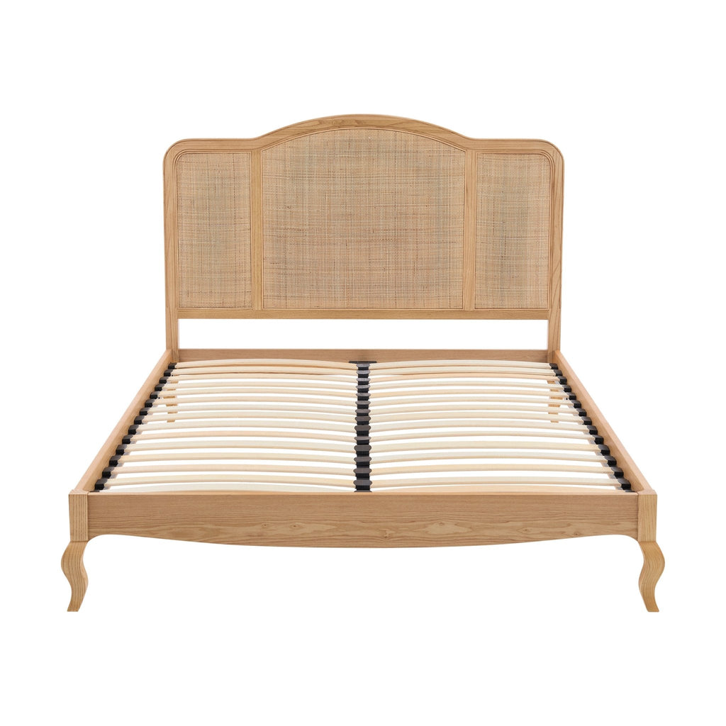 Dusklia - Annecy Rattan Bed Frame - Natural