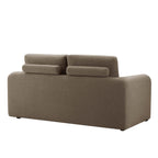 Dusklia - Antalya 2 Seater Sofa - Chenille Mushroom