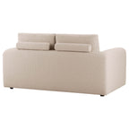 Dusklia - Antalya 2 Seater Sofa - Sand Boucle