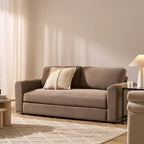 Dusklia - Antalya 3 Seater Sofa - Chenille Mushroom