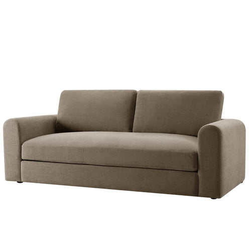Dusklia - Antalya 3 Seater Sofa - Chenille Mushroom