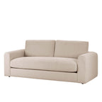 Dusklia - Antalya 3 Seater Sofa - Sand Boucle