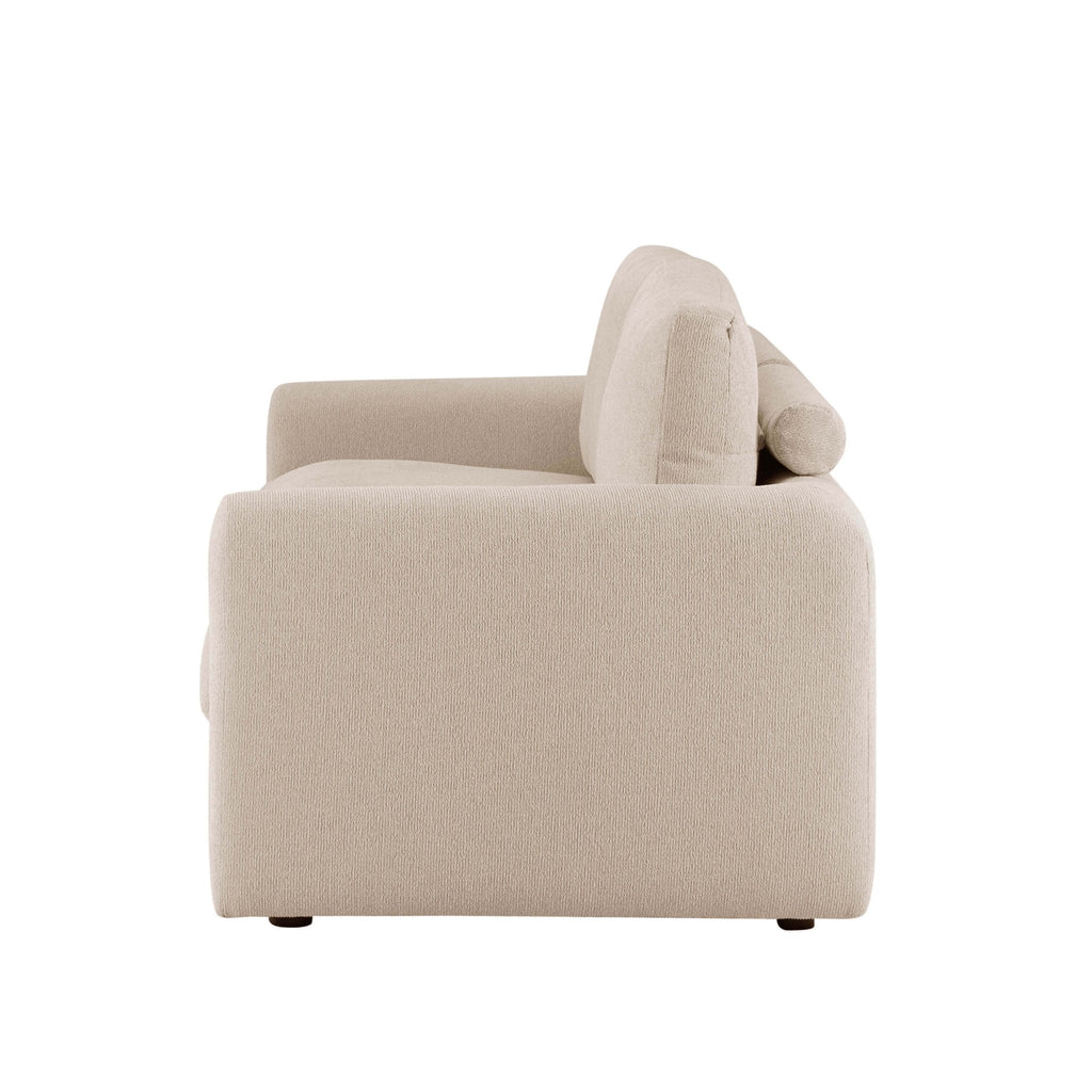 Dusklia - Antalya 3 Seater Sofa - Sand Boucle